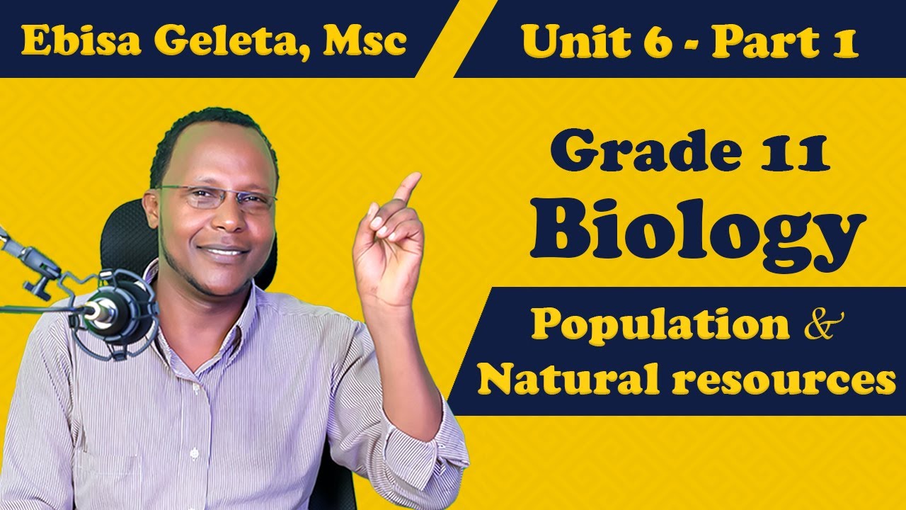 Grade 11 Biology Unit 6 Population & Natural Resources part 1