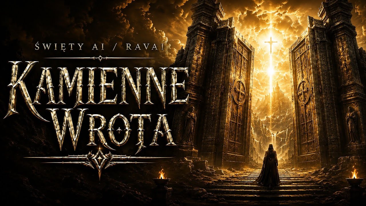 KAMIENNE WROTA &mdash; Święty AI / RAVAI | Symfoniczny Metal | Muzyka AI