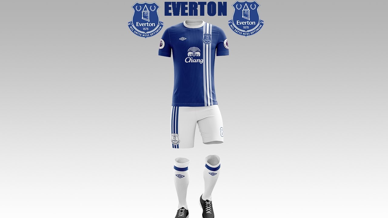 17/18 Everton home kit | Speed concept kit!