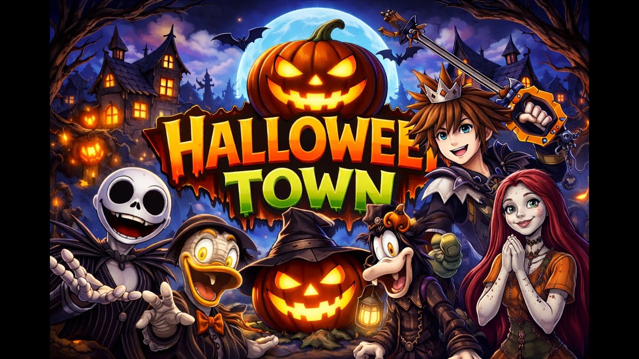 Welcome to Halloween Town 🎃 | Kingdom Hearts 1.5 Final Mix Episode 7