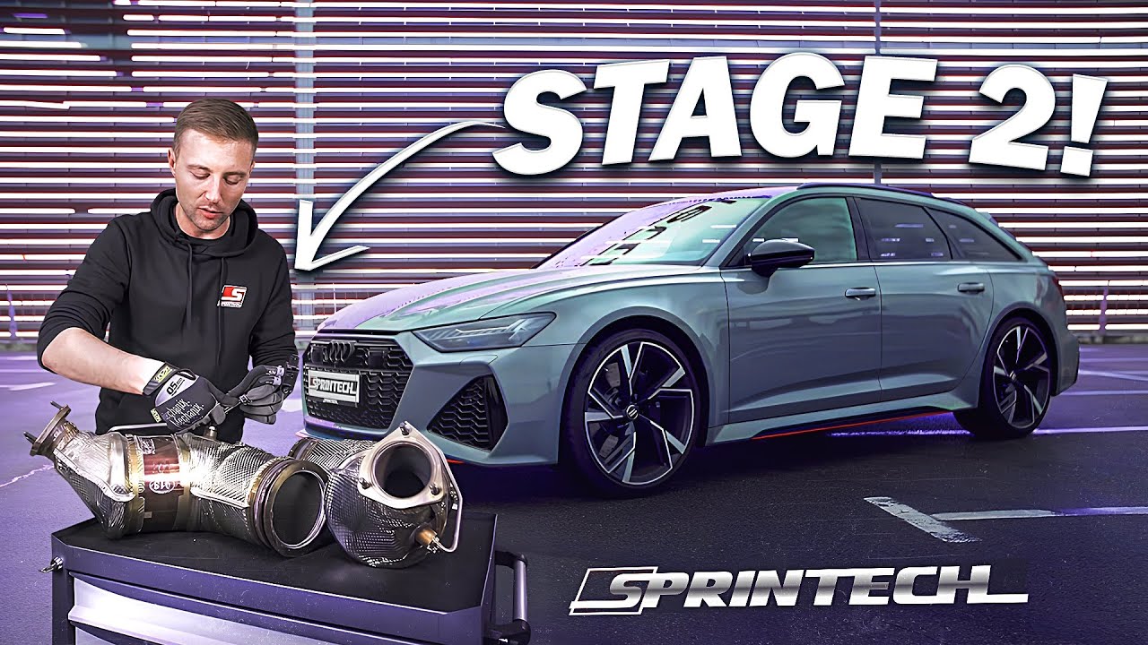 НОВАЯ AUDI RS6 C8 уже на STAGE2!