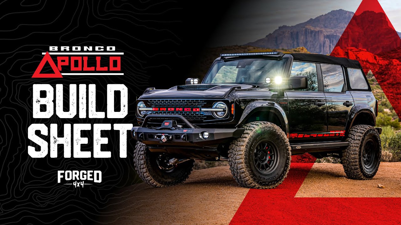 CRAZY BRONCO BUILD! Our 2021Ford Bronco Badlands Edition Build Sheet. Did we go too far??