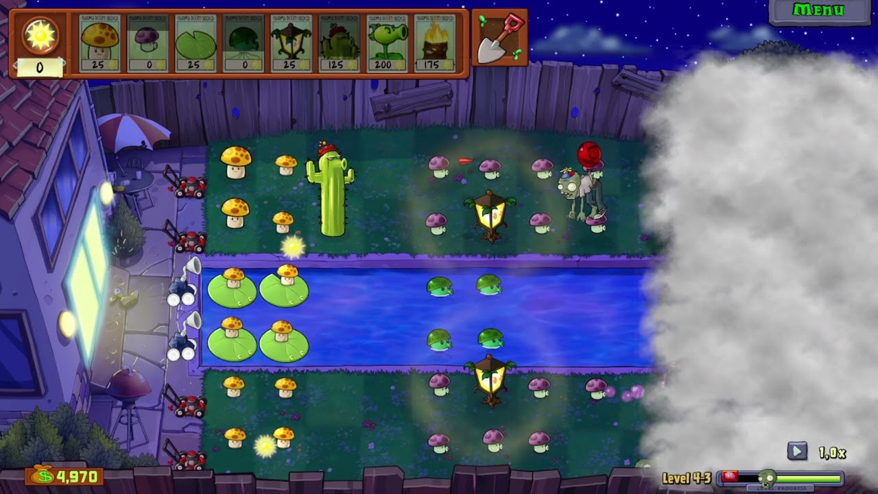 Plants Vs Zombies Replanted | Adventure: 4-3