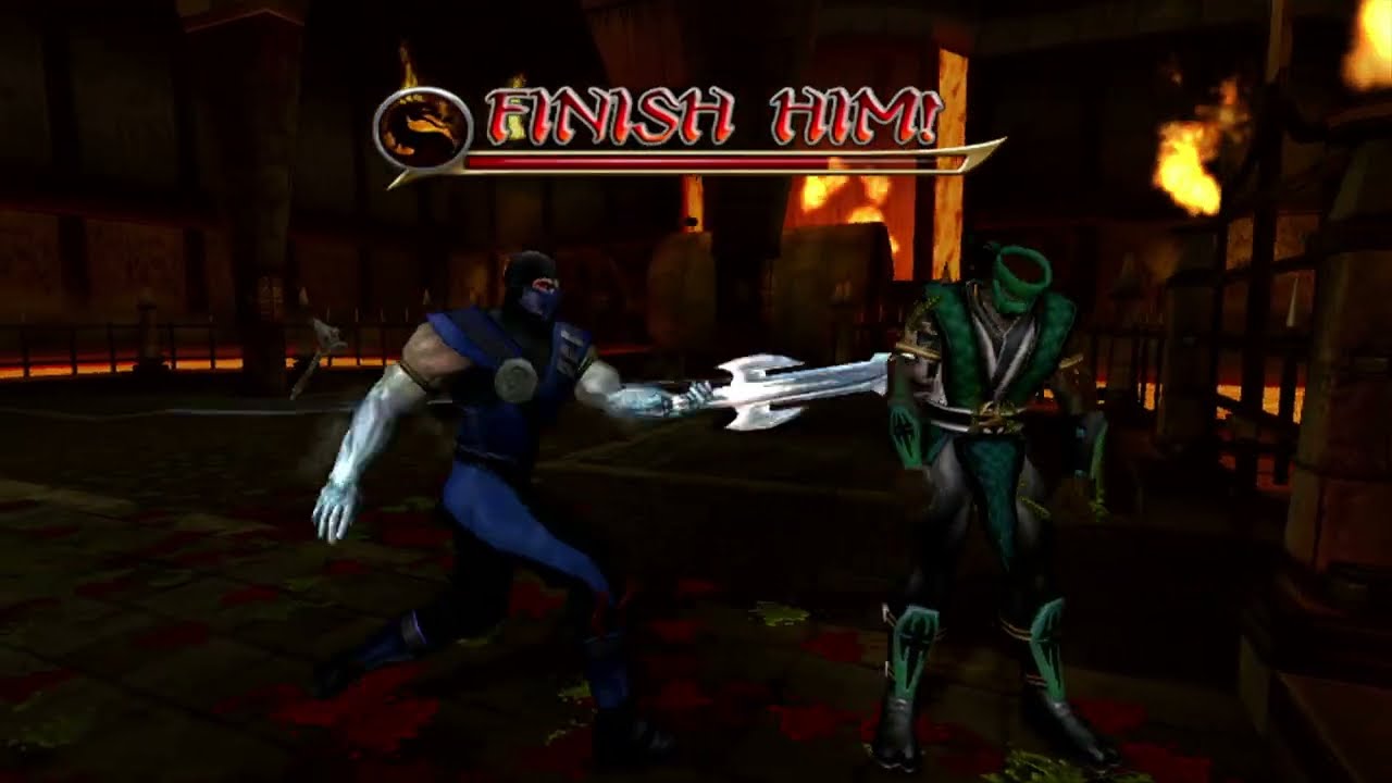 MORTAL KOMBAT ARMAGEDDON GAMEPLAY 720P RGH XBOX360 USING SUB ZERO
