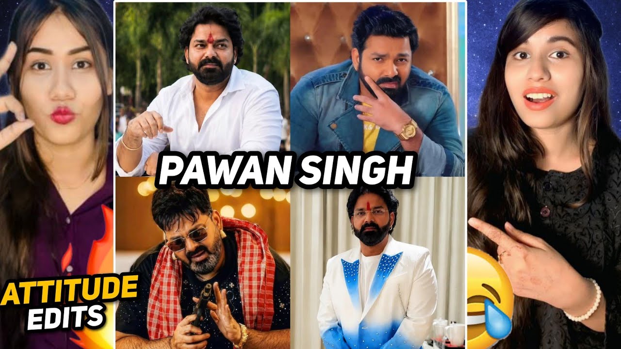 Pawan Singh Dangerous Attitude Reels Reaction 😈🔥 | Bhojpuri Power Star 👑🎤