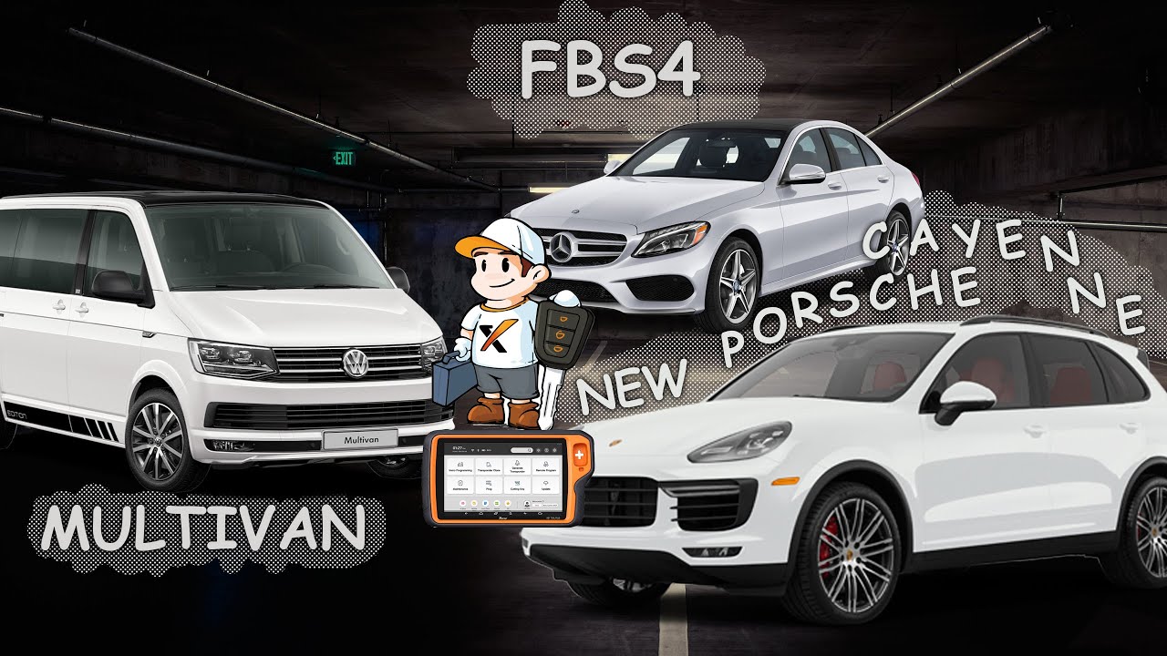будни автоключника 7 / Mercedes FBS4 / New Porsche Cayenne Xhorse Pad Plus BCM / Amazon в Германии