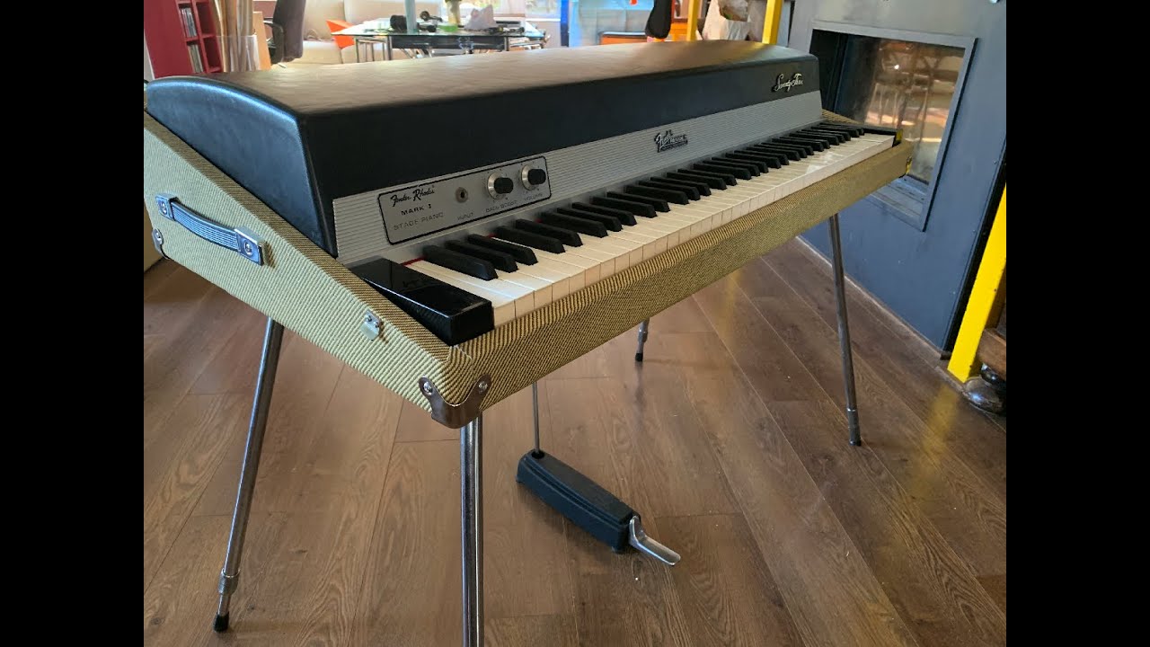 Complete Restoration 1973 Fender Rhodes Electric Piano (In English)