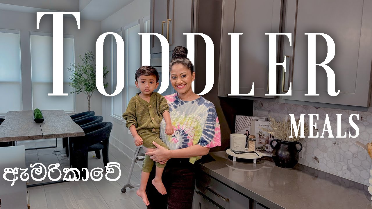 මගේ බබාගේ දවසේ කෑම වේල් | Snacks & Meals | What My 2-Year-Old Toddler Eats In A Day 🍽️🍲