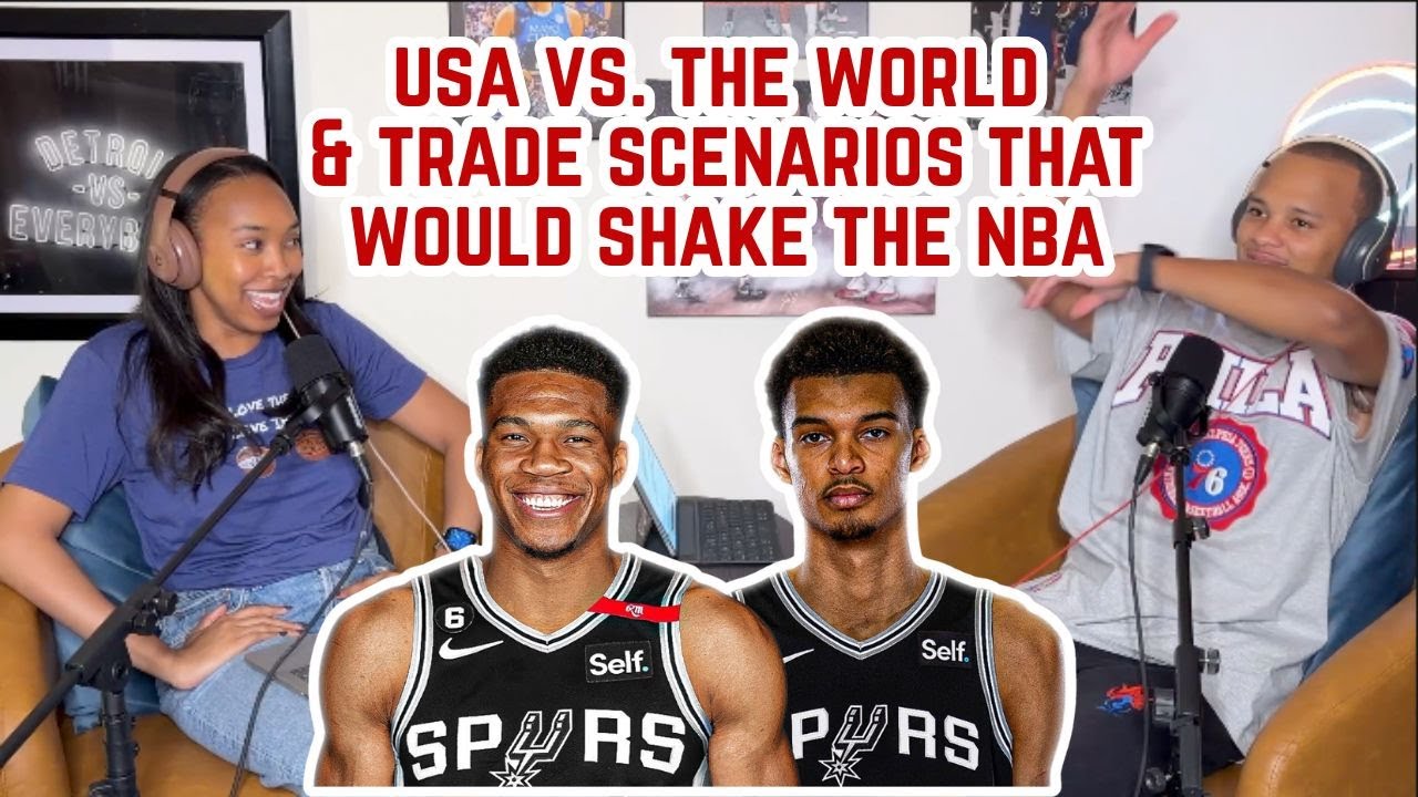 Is the New NBA All Star Format a W? US vs World + CRAZY Trade Scenarios & the WNBA Draft No. 1 Picks