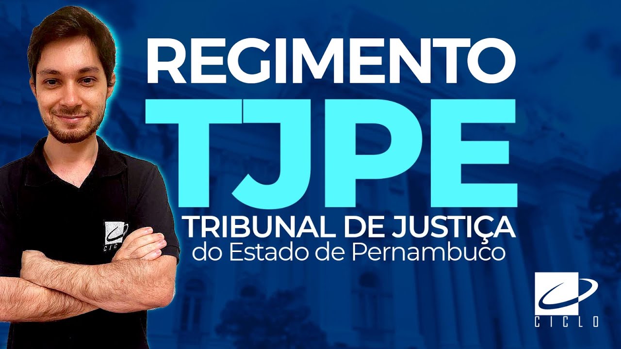 Concurso TJPE - Regimento Interno - CICLO