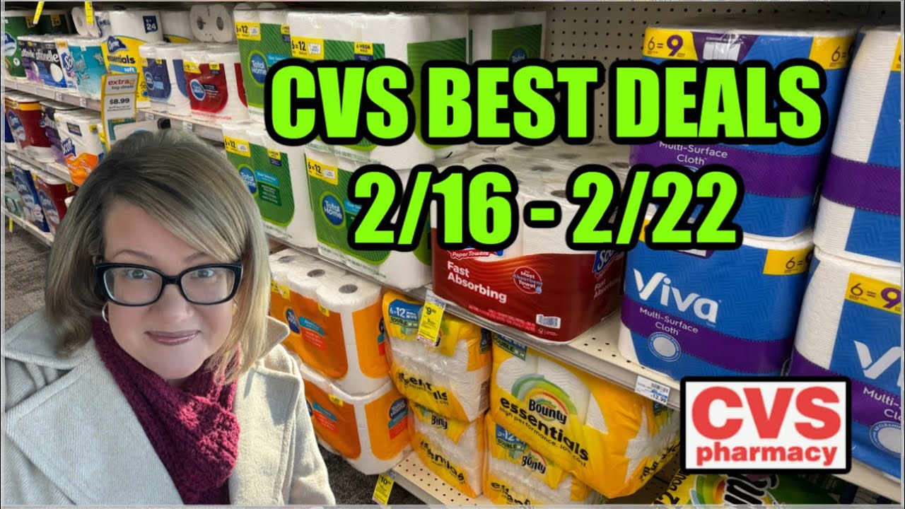 CVS BEST DEALS FOR THE WEEK OF (2/16 - 2/22)