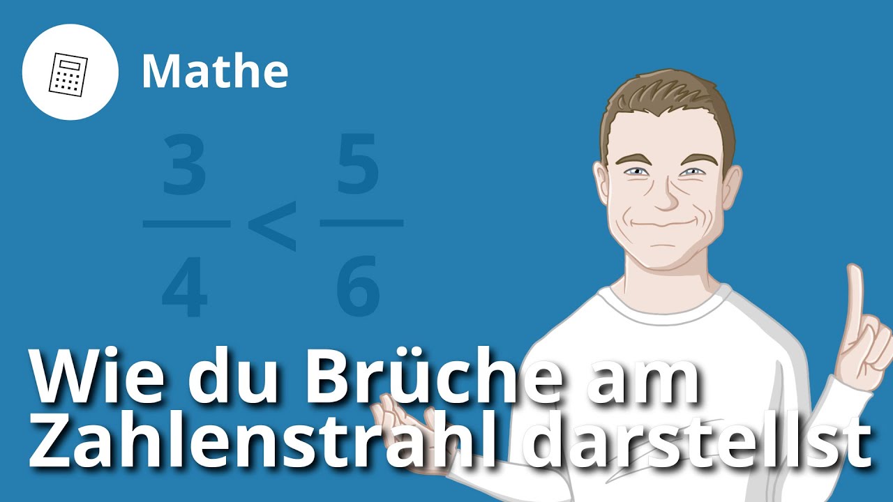 Brüche am Zahlenstrahl darstellen – Mathe | Duden Learnattack