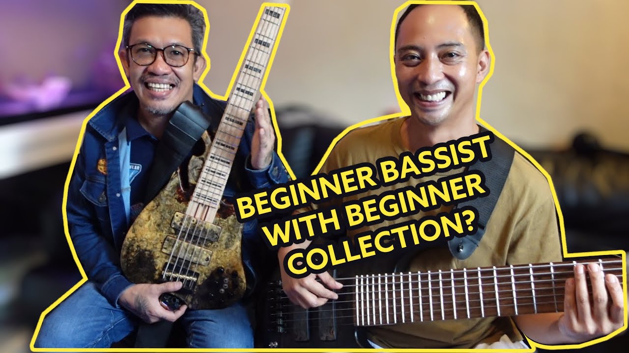 Sir Zeus Vernon Millan and his Elegee Custom Basses