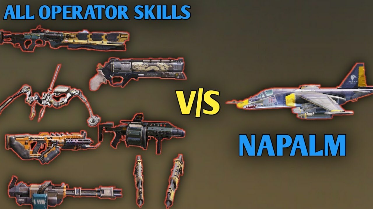 Cod mobile all operator skills vs napalm / napalm tips and tricks