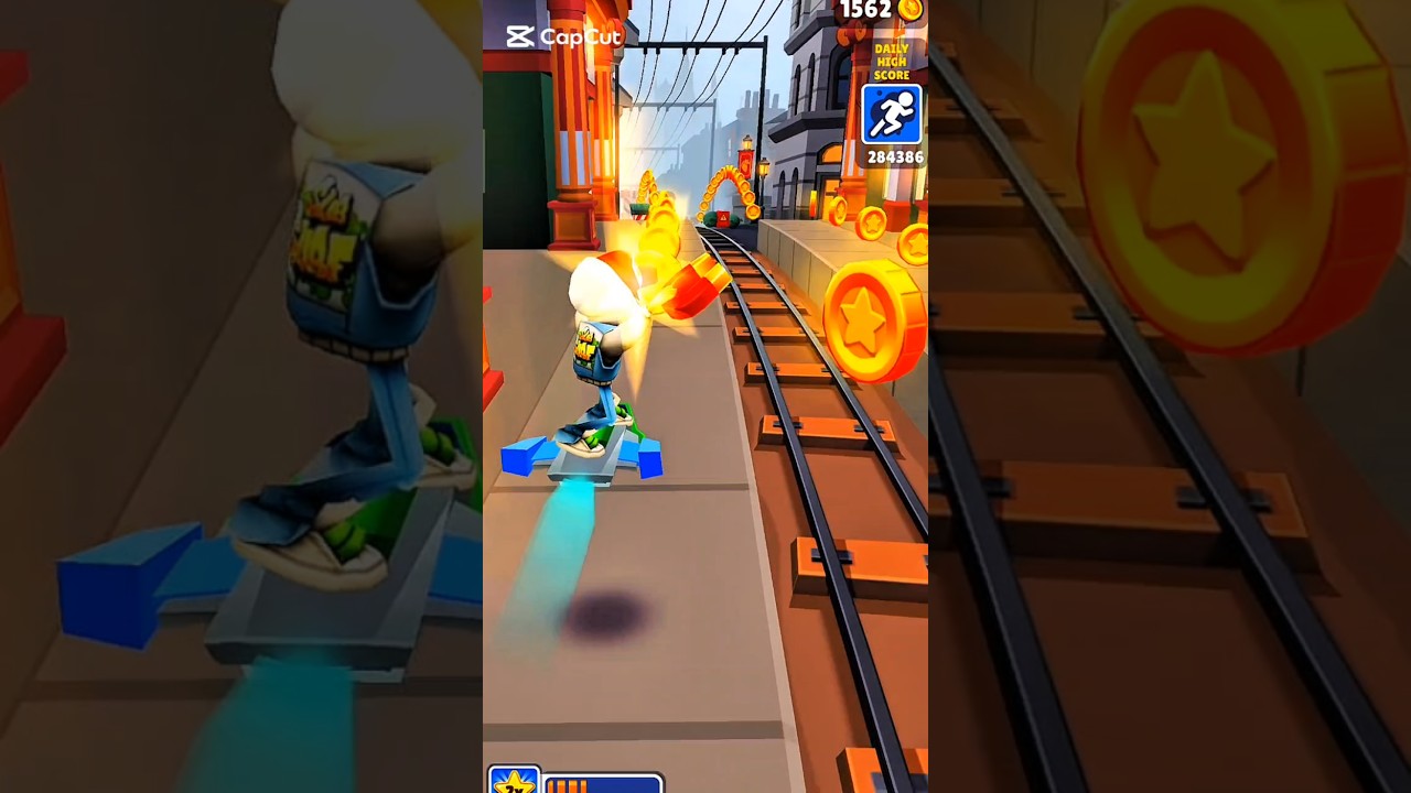 Безумный геймплей Subway Surfers 🔥 #игры #subwaysurfers #shorts18