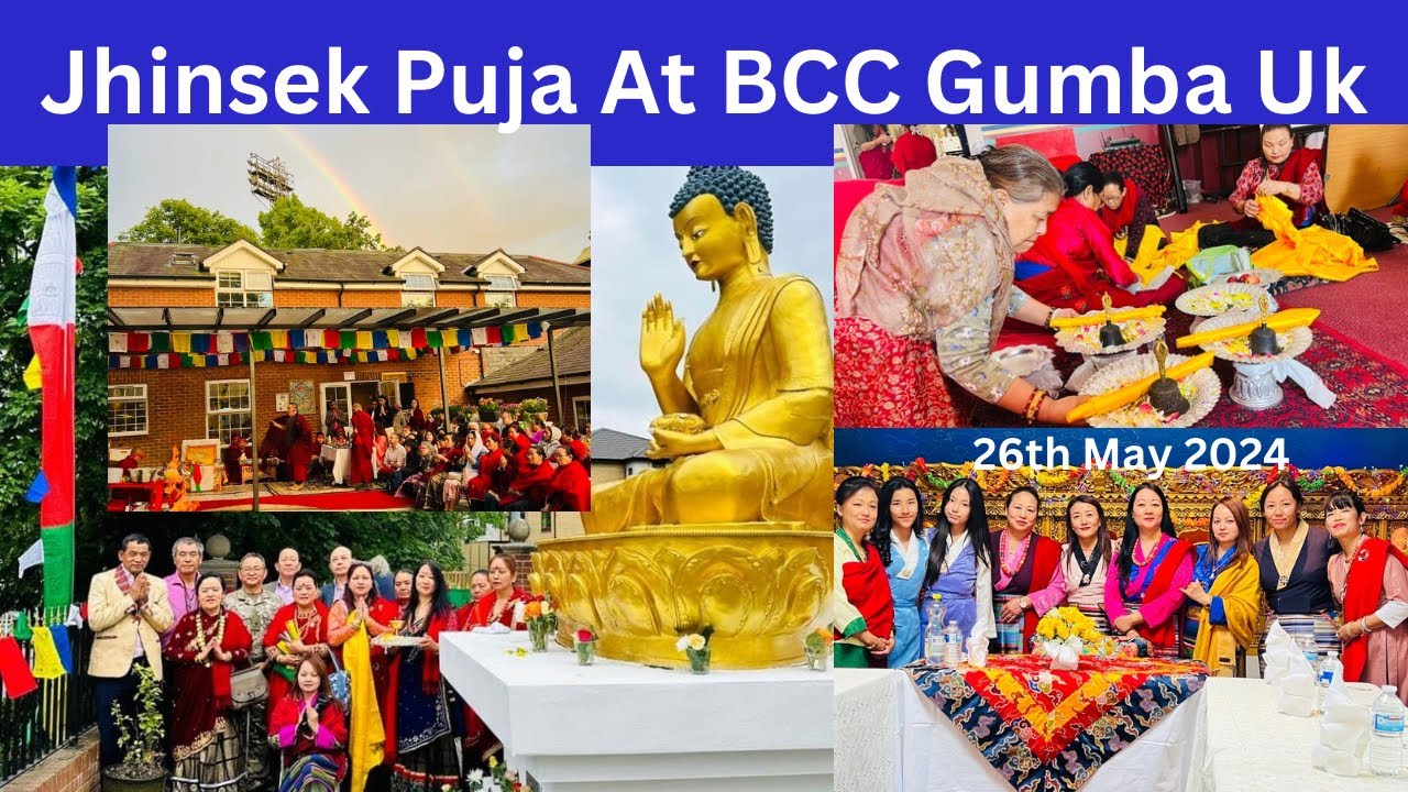 Farewell To The Respected Kyabje Dilgo Khyentse Yangsi Renpoche La /BCCUK/ 26/05/2024/Jhinsek Puja4K