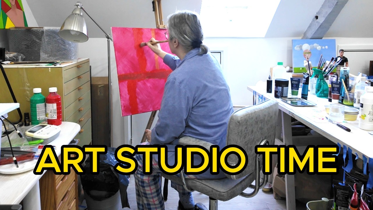 🇫🇷  Art Studio Time In Our French Village House | Daily Life | Retirement Life in France | Ep 153