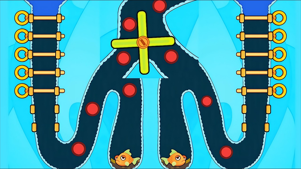 Save the Fish | Pull The Pin | Best Mobile Puzzle Game | Android Gameplay Walkthrough | Part 210