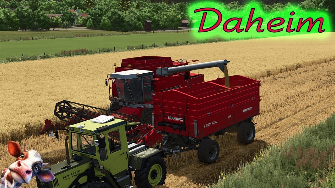 LS25 / Daheim # 3 Die Ernte geht weiter !!