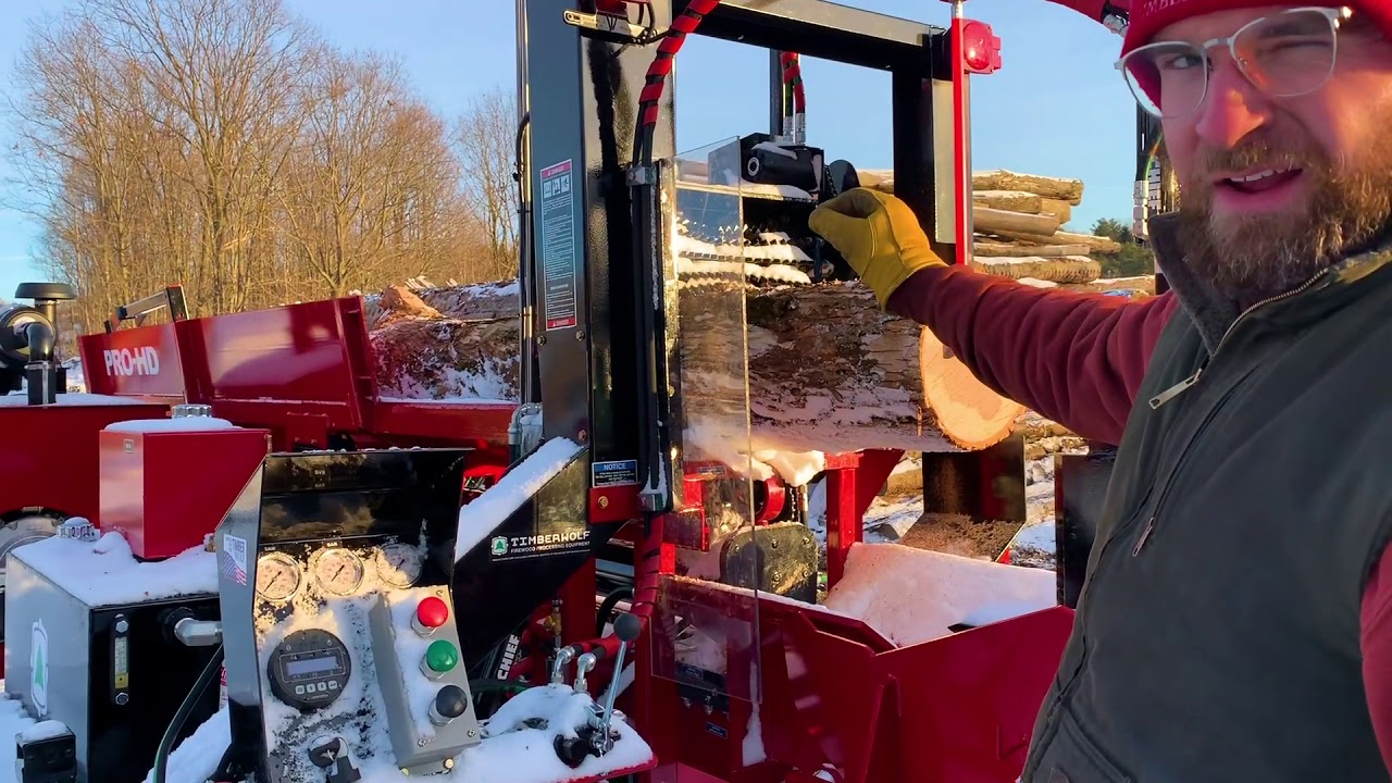 Timberwolf PRO-HD Firewood Processor Fired Up