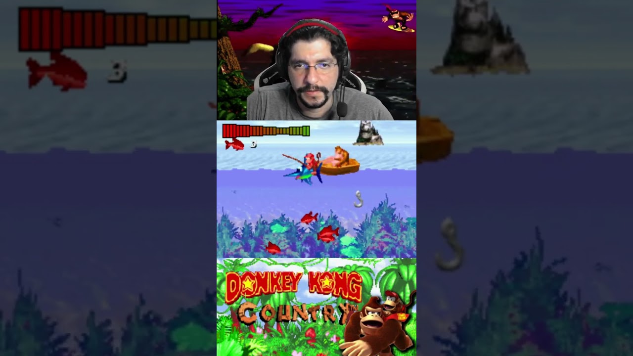 DONKEY KONG COUNTRY GBA PESCARIA DOS DK RED FISH FISHING #corumbaplay #donkeykong