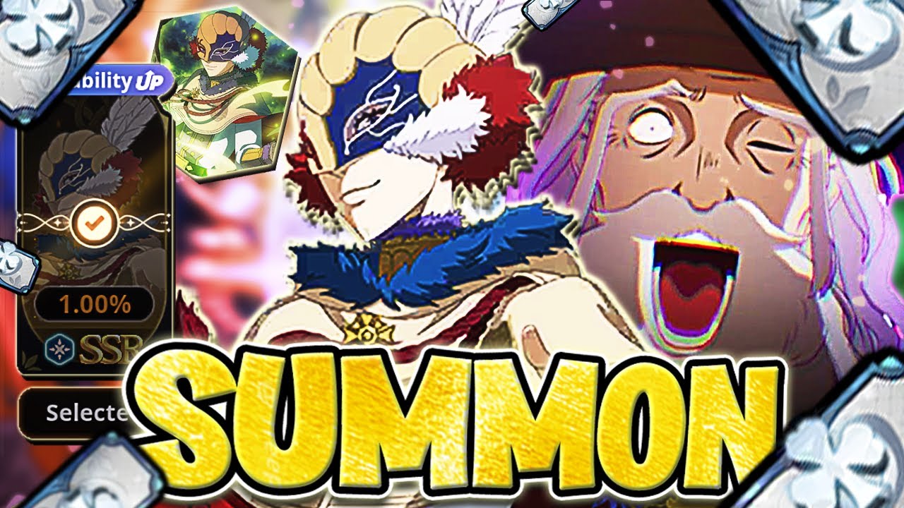 WHAT LUCK?! WILLIAM SELECT BANNER SUMMON! | Black Clover Mobile