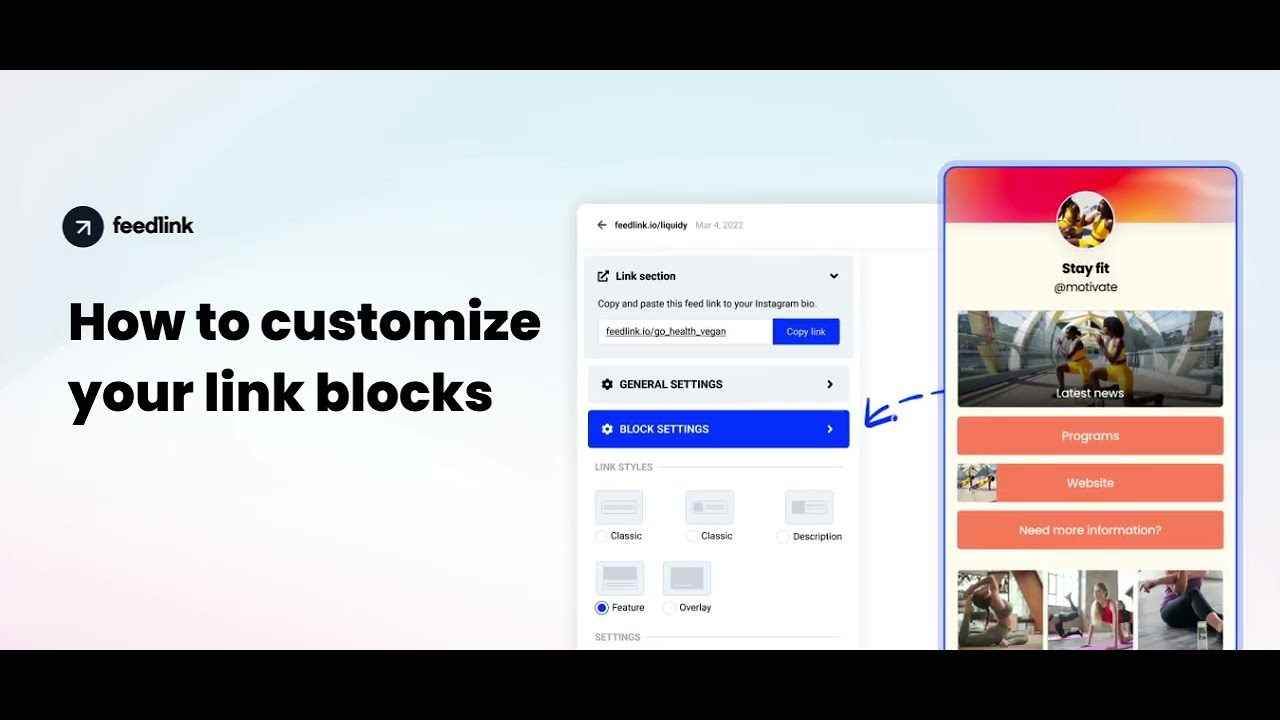How to Use Link Styles in Feed.link