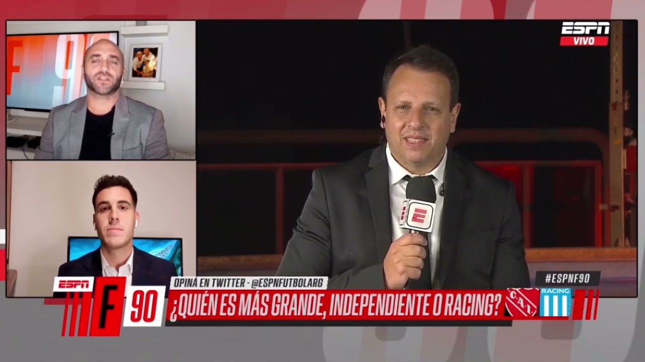 Renato humilla a periodista de Racing ante la absurda encuesta del 3° grande