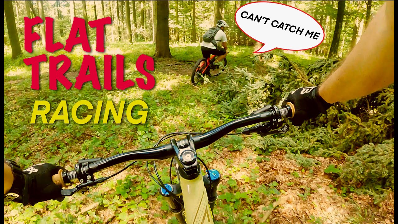 RIDING THE FLATTEST FOREST TRAIL!!! | MTB TRAILS ROMANIA