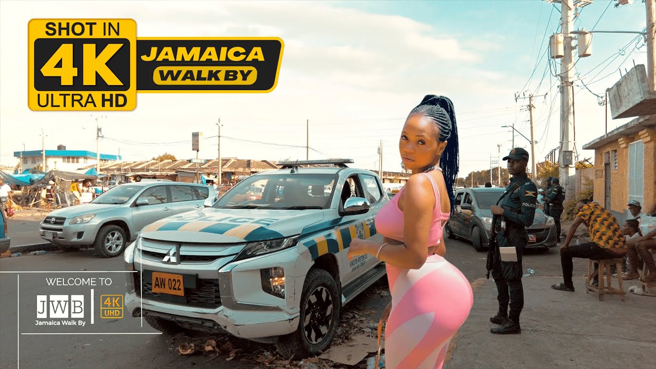 ✔️Walking DownTown Kingston Jamaica The ENERGETIC SIDE With My Friend From Overseas 4K 2023