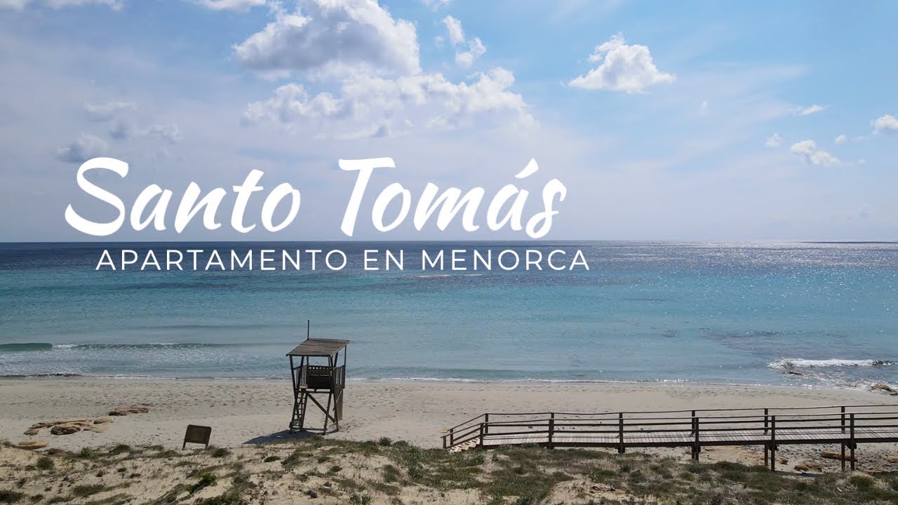 APARTAMENTO con VISTAS SOBRE LA PLAYA de SANTO TOMÁS [MENORCA] Ref.28765