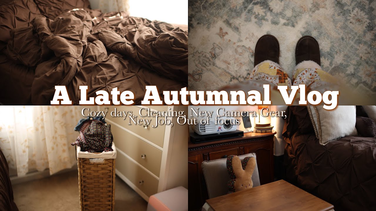 VLOGMAS DAY 2 I Cozy days, Cleaning, New Camera Gear, New Job, Out of focus