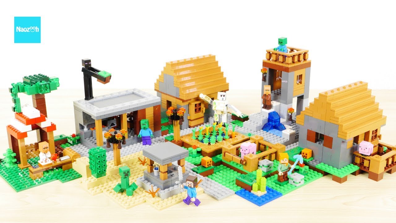 レゴ マインクラフト 村 21128  登録者30万人突破の感謝を込めて ／ LEGO Minecraft The Village , Thanks for 0.3M subs