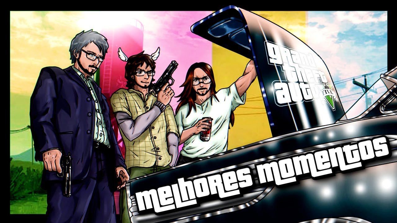 MELHORES MOMENTOS DE GTA 5 JF