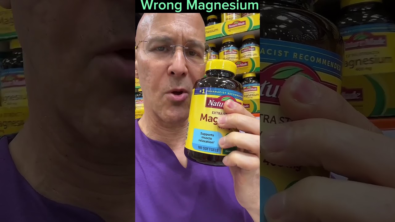 Make Sure You Don&rsquo;t Buy the Wrong MAGNESIUM!  Dr. Mandell