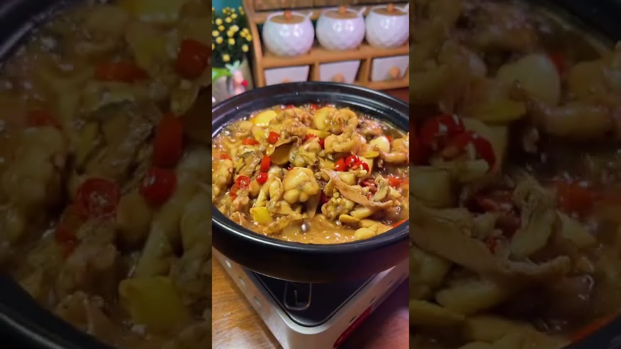 Chilli stir fry frog legs#cookingvlog #kitchenlife