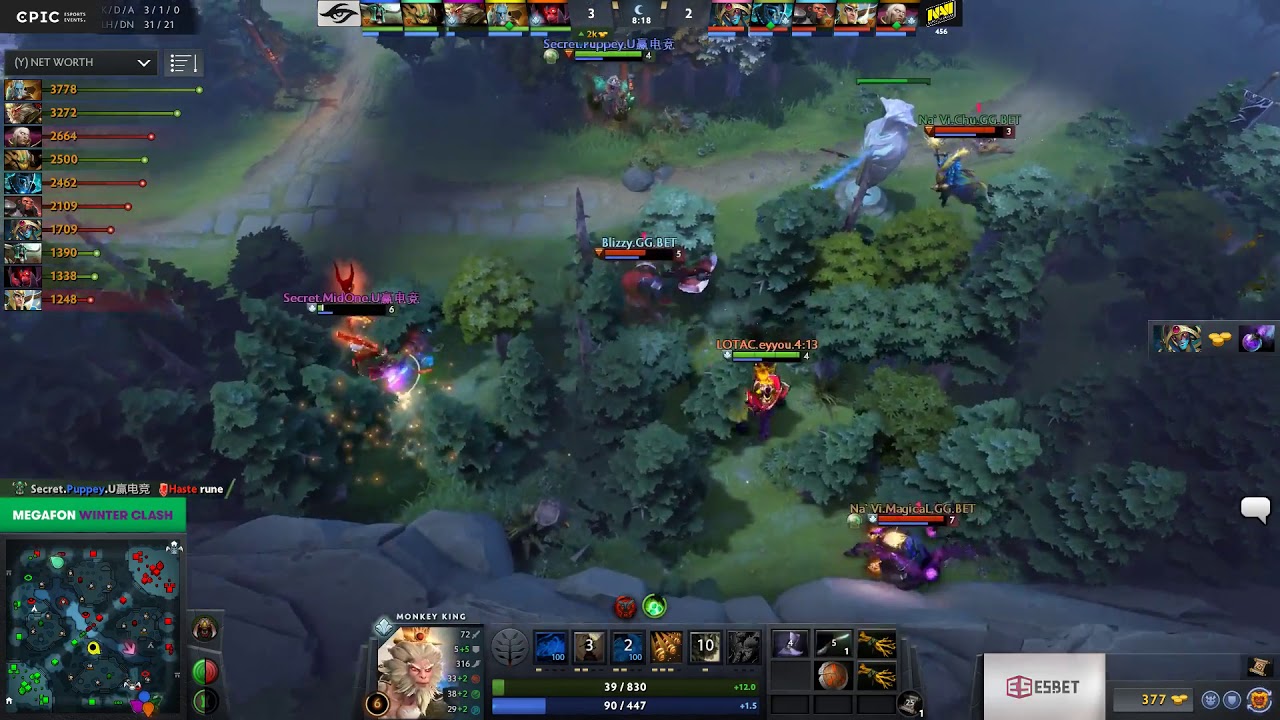 Secret  Eyyou PogChamp  - Megafon Winter Clash