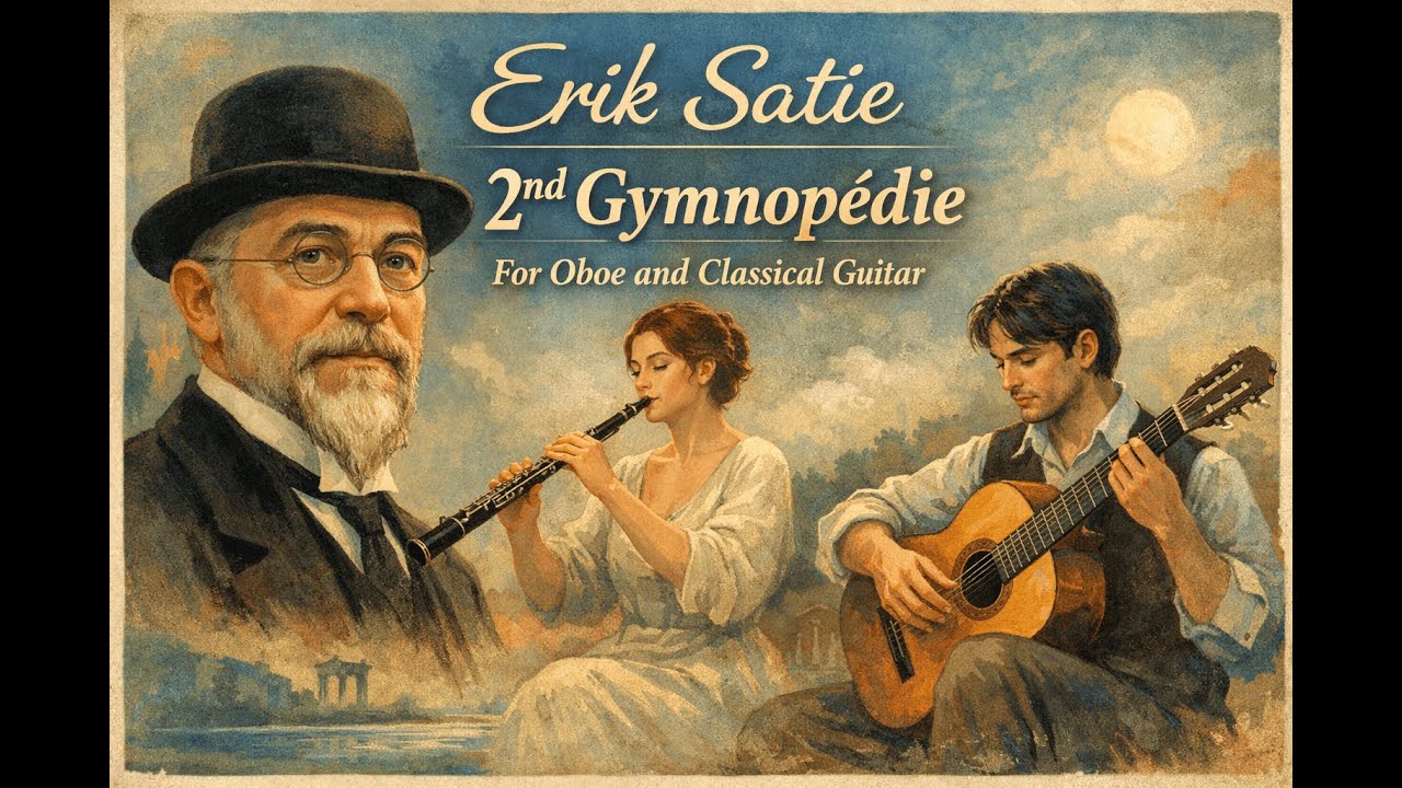 Erik Satie - 2nd Gymnopédie. For Oboe and Classical Guitar