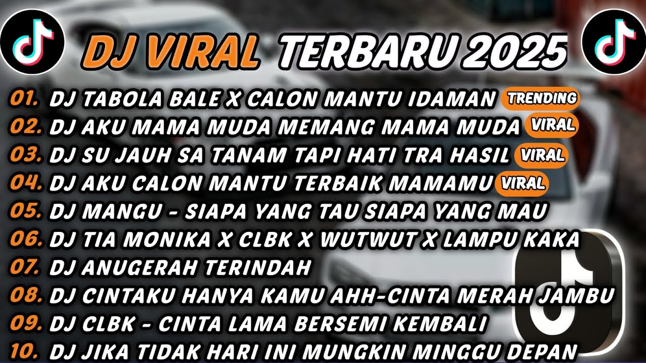 DJ TIKTOK TERBARU 2025 - DJ TABOLA BALE X CALON MANTU IDAMAN🎵DJ AKU MAMA MUDA MEMANG MAMA MUDA🎵
