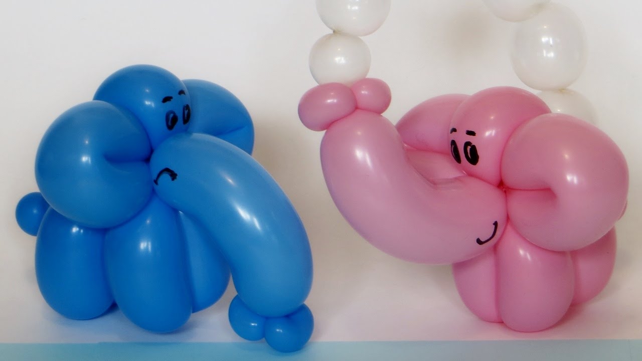 Слоненок из шарика / one balloon Elephant calf (Subtitles)