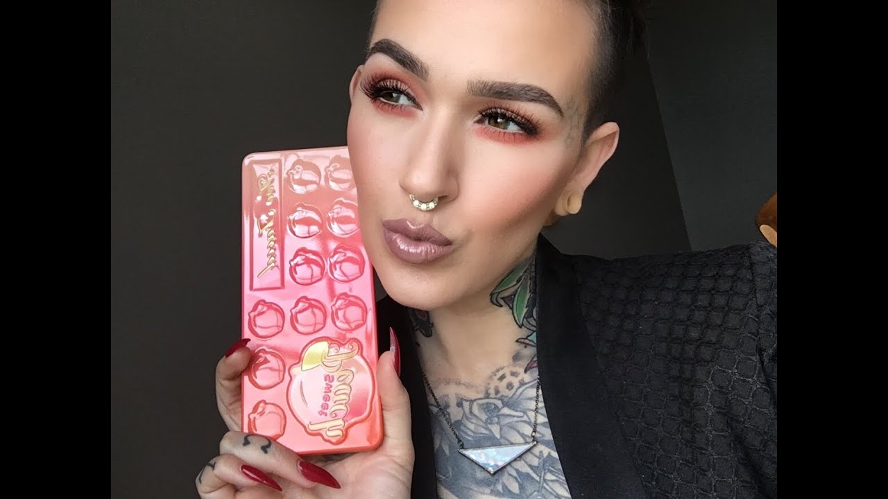 Too Faced Sweet Peach Swatches & Tutorial