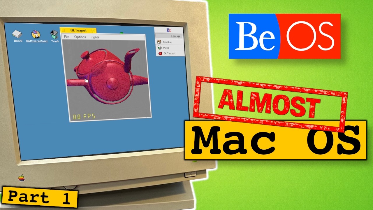 BeOS: The Operating System That Almost Replaced Mac OS [Part 1] #marchintosh