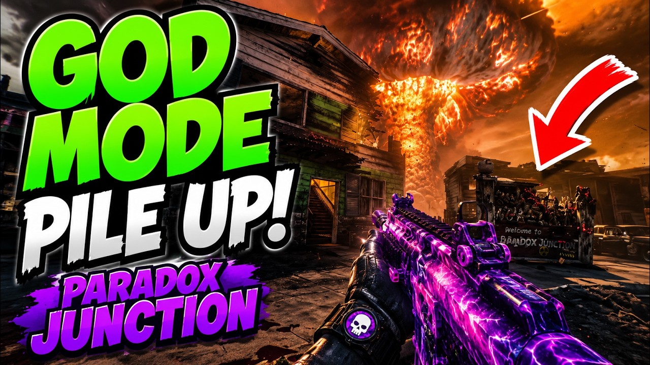 NEW Paradox Junction God Mode Pile Up Glitch! BO7 Zombies