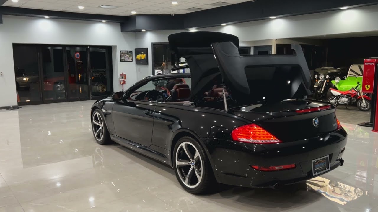 2010 BMW 650i Convertible Top Operation