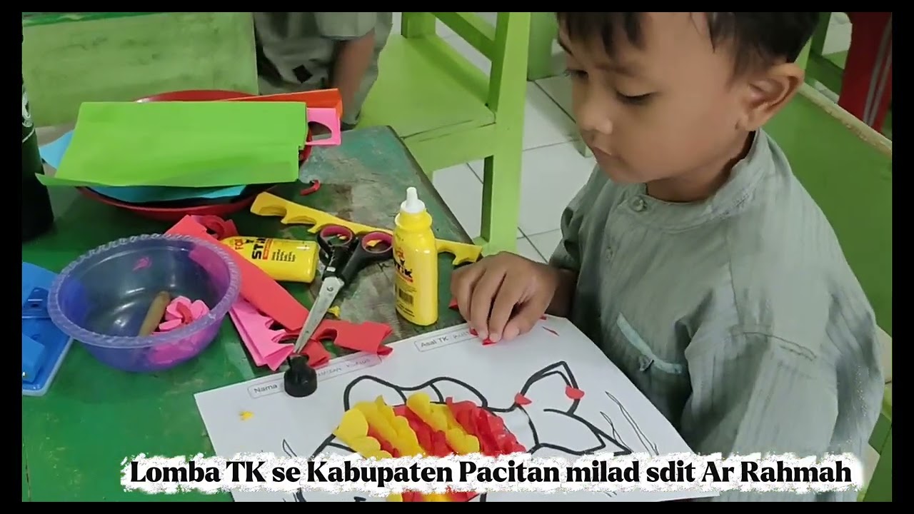 Lomba tk sekabupaten milad sdit ar rahmah pacitan 