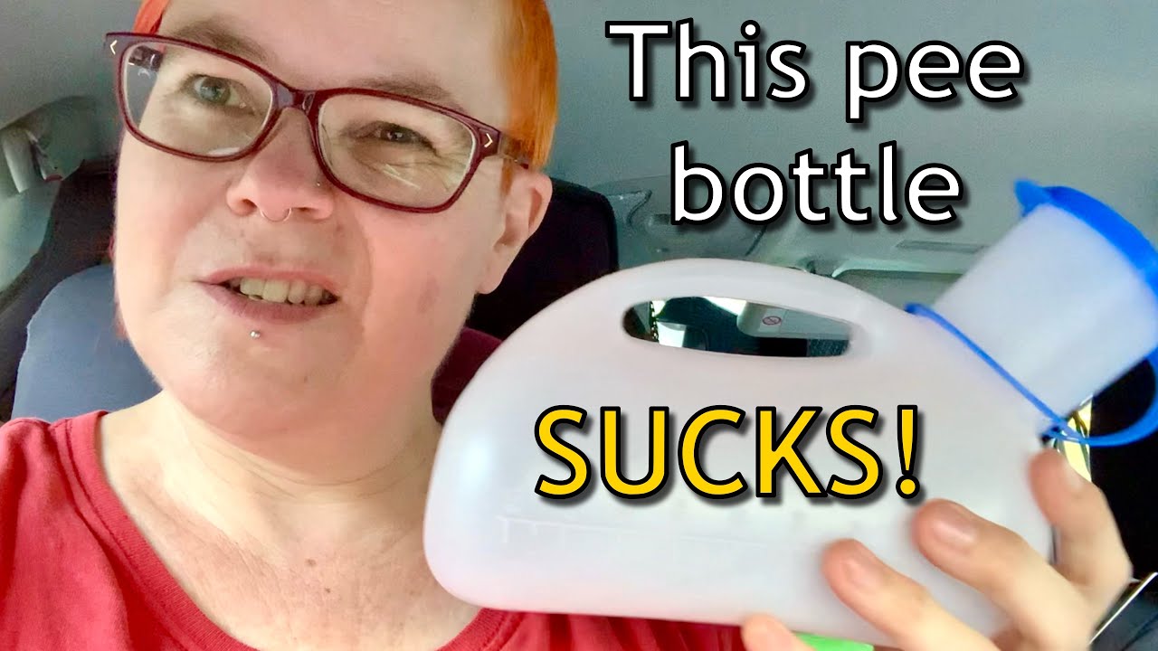 Straight talk about PEE BOTTLES - How to not wet the bed as a SOLO FEMALE travelling in a car [CC]