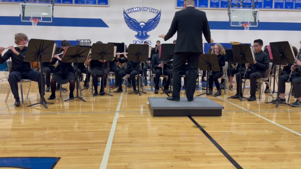 MPJH Symphonic Band 2021/22 - Band On The Housetop