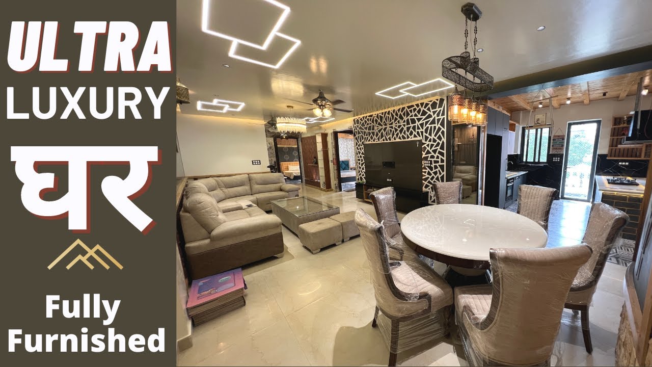 4 Bedroom Ultra Luxury House 3500Sqft For Sale, TV, Refrigerator Free -Fully Furnished, Premium Area