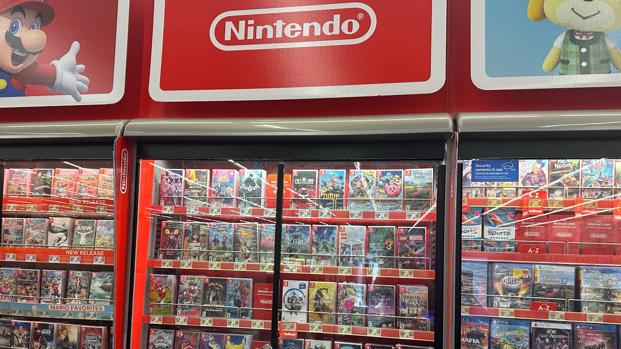 NINTENDO SWITCH GAMES @Walmart November 2024