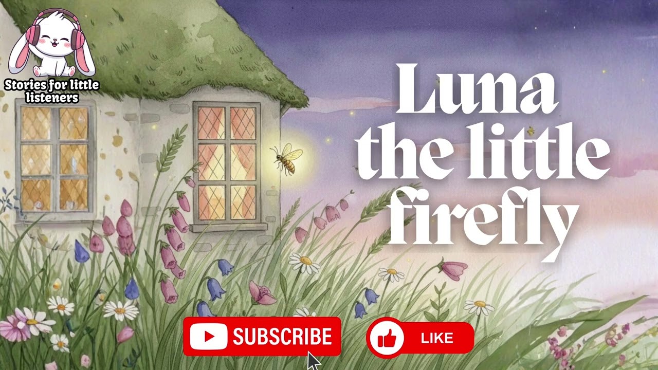 Luna the little firefly | Moral Story for Kids | Kindness & Self-Worth Bedtime stories